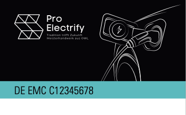 ProElectrify Ladekarte
