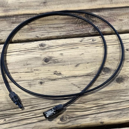 DC Verlängerungskabel - MC4 Stecker - 2m